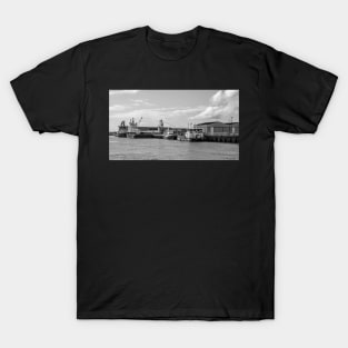 Ships in Great Yarmouth docks T-Shirt